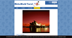 Desktop Screenshot of misterworldtravel.it